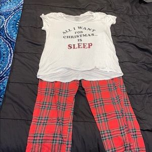 christmas pj set